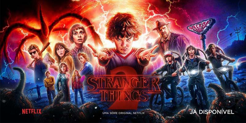 4ª temporada de Stranger Things foi a série mais vista da Netflix