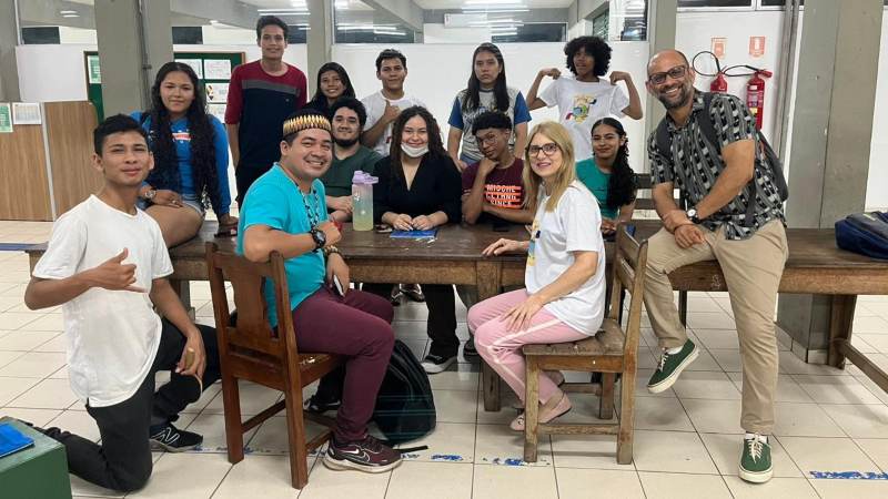 Ação educativa de cinema em Coari realiza novos documentários