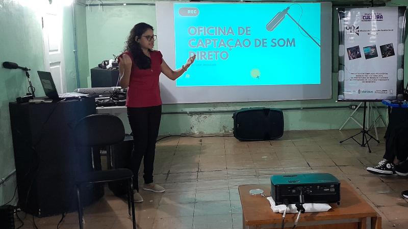 Oficina gratuita de audiovisual chega a três zonas de Manaus