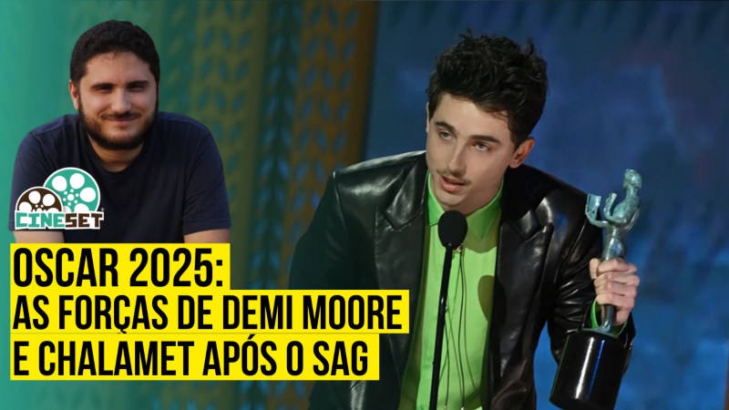 Oscar 2025: SAG coloca Demi Moore favorita, Chalamet vivíssimo e Conclave forte em Melhor Filme