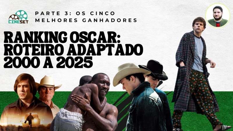 Ranking Oscar: Melhor Roteiro Adaptado entre 2000 a 2025 – Parte 3