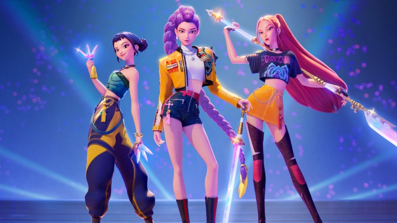 ‘Guerreiras do K-Pop’: fantasia pop cheia de estilo e intensidade