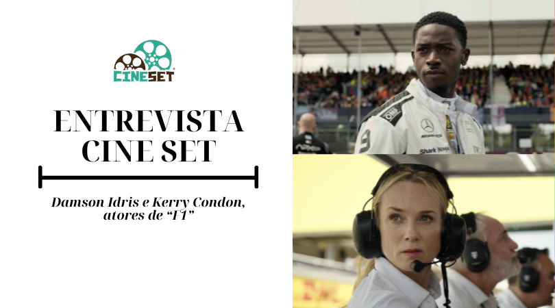 Damson Idris, Kerry Condon e a diversão de gravar um filme no universo da Fórmula-1
