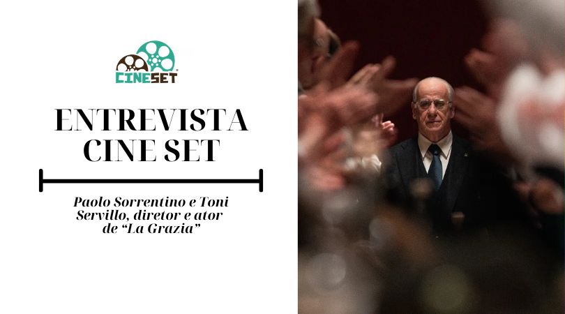 Paolo Sorrentino e Toni Servillo em ‘La Grazia’: “hoje há mais oportunismo do que vocação na política”