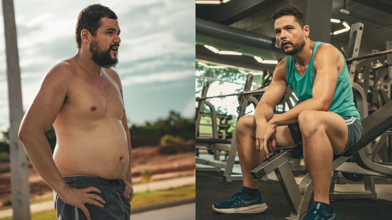 Diego Bauer passa por intensa transformação física em estreia como diretor de longas em ‘Obeso Mórbido’